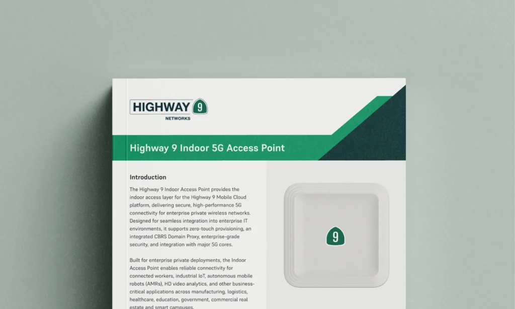 Highway 9 Indoor 5G Access Point