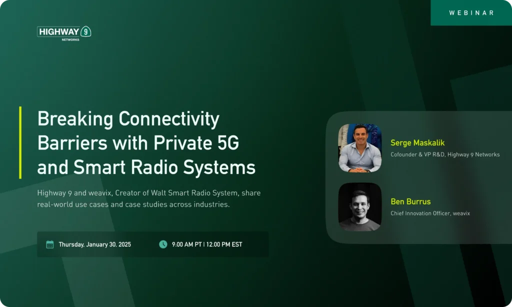 Breaking Outdoor Connectivity Barriers with Private 5G and Smart Radio Systems