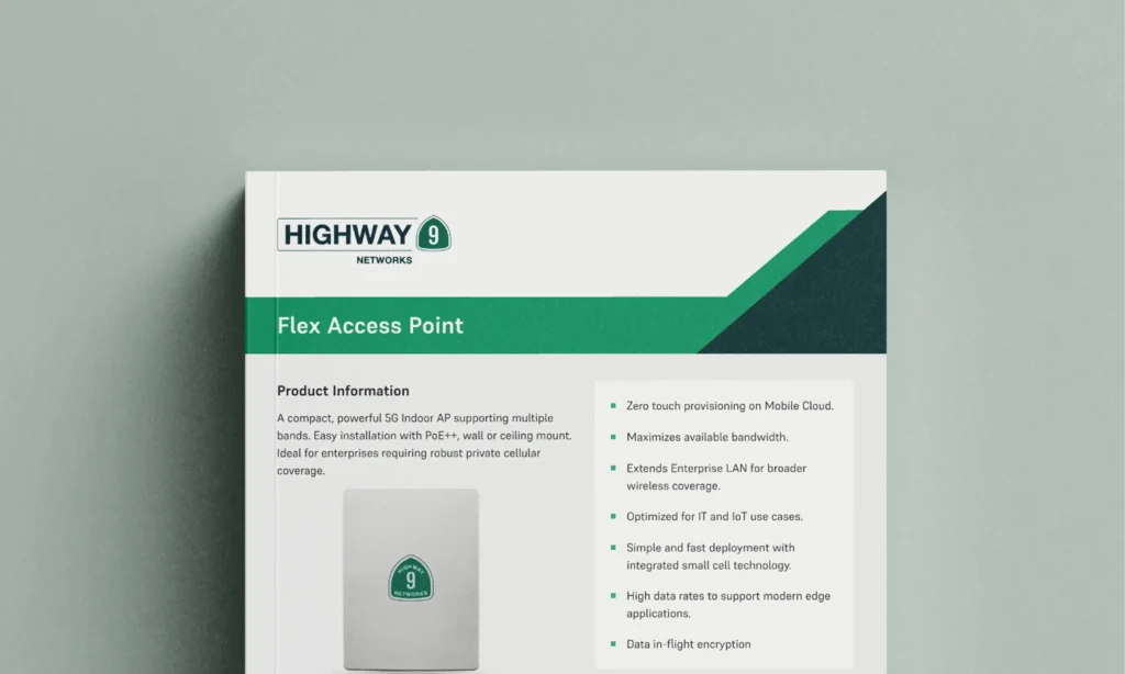 Highway 9 Flex Access Point