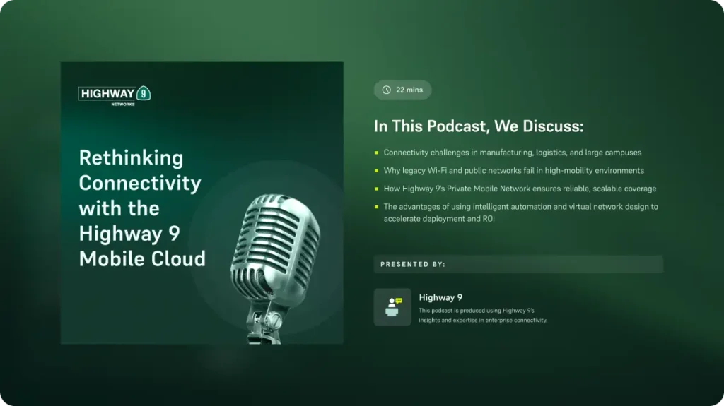 Rethinking Connectivity with the Highway 9 Mobile Cloud Podcast